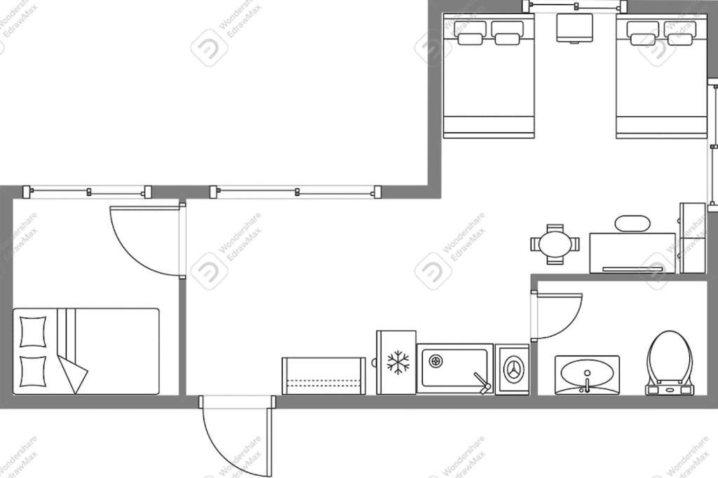 Triple Room Private Bathroom