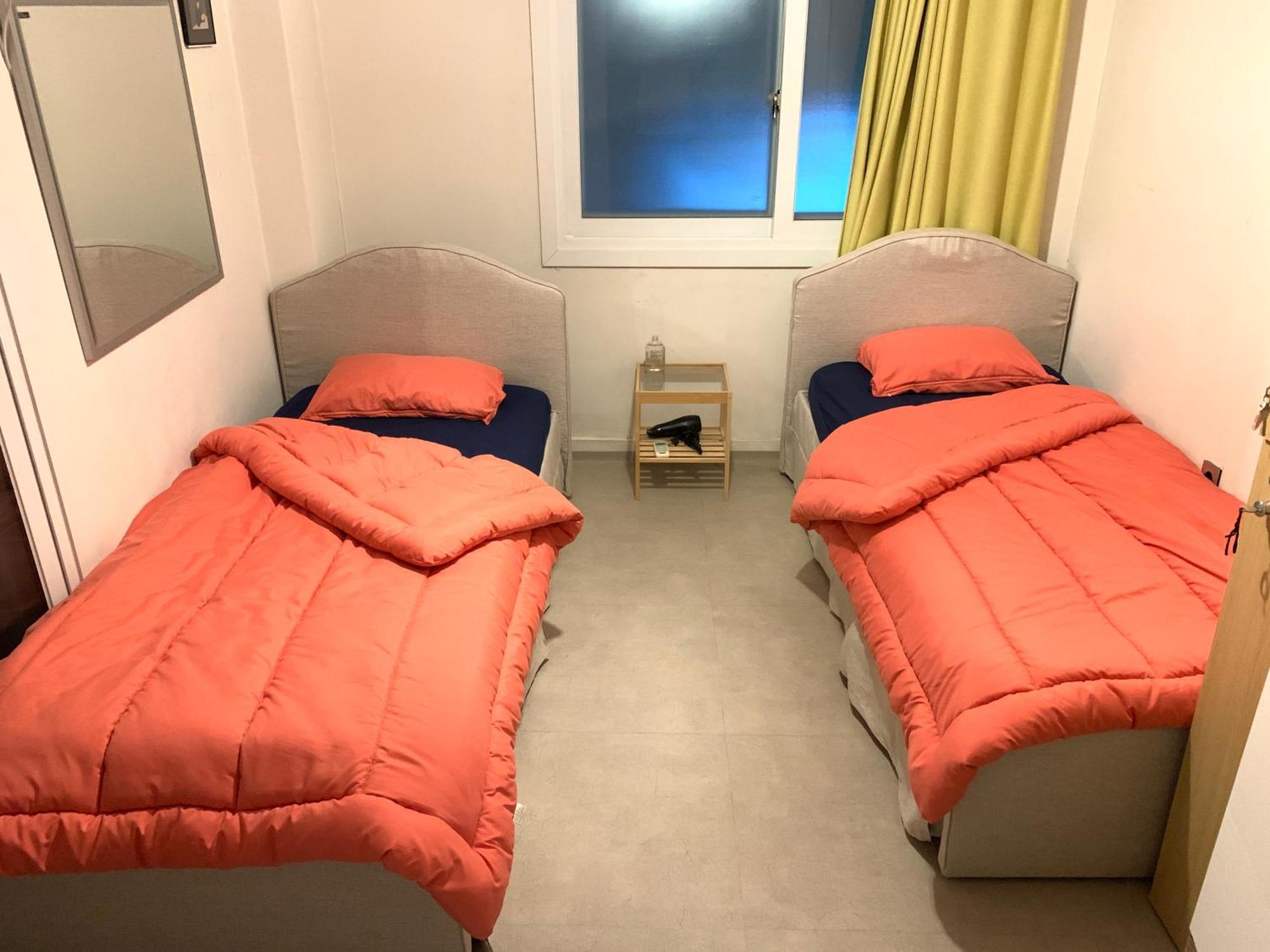 Single Bed Male Dormitory Room