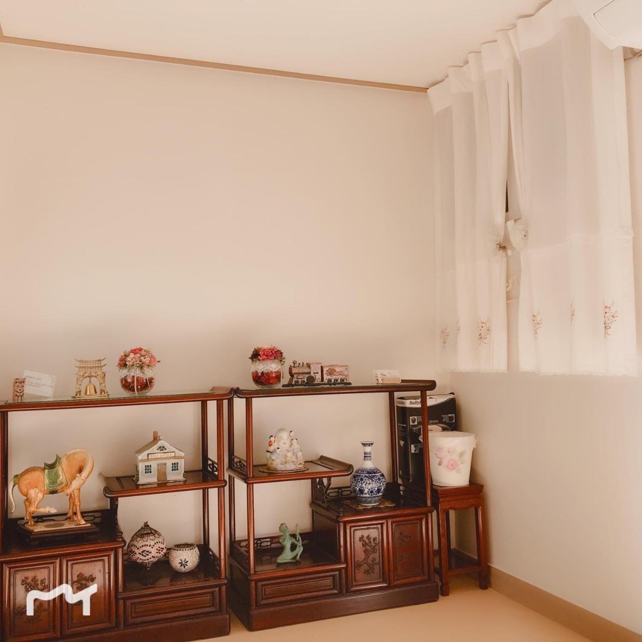 Korean-style Single Room Private Bathroom located Garden