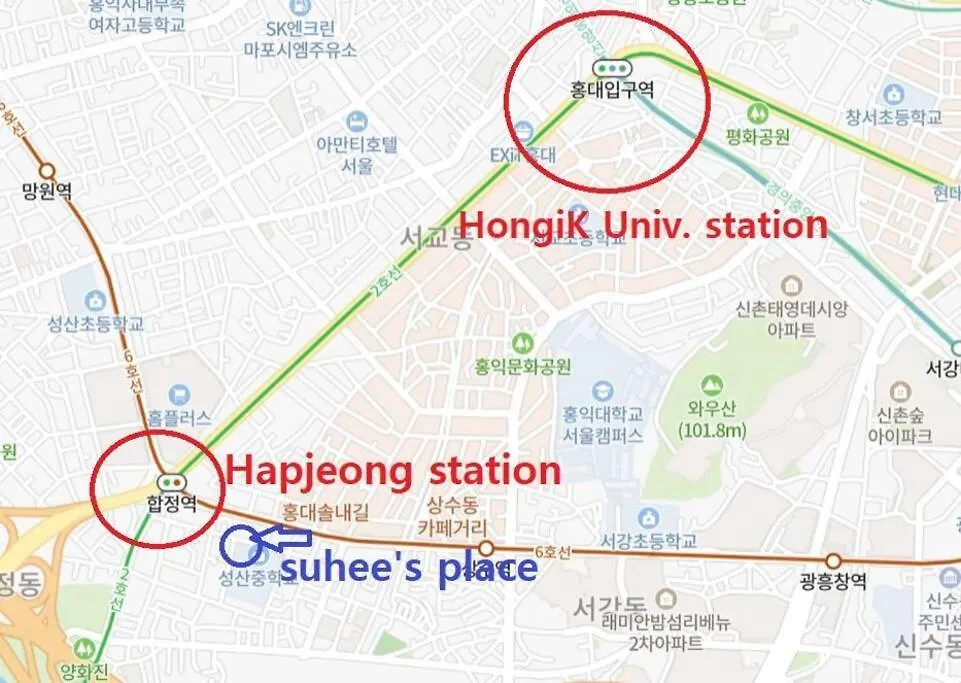 Two Bedroom Apt Hongik University-1